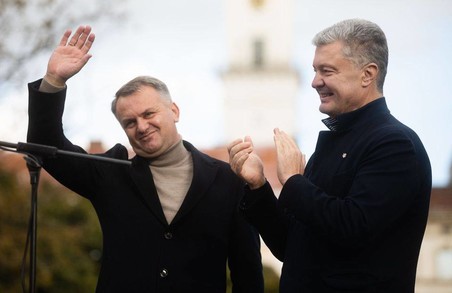 На перегонах на посаду міського голови Львова скорочується розрив між Садовим та Синюткою