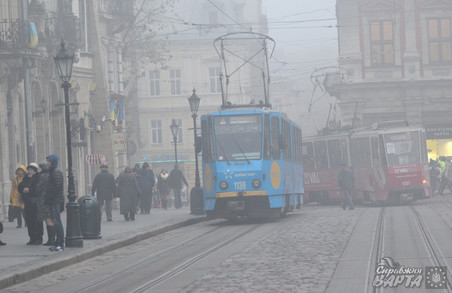 Львів’янам прогнозують густий туман вночі та зранку та дощик увечері