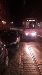 У Львові на вулиці Личаківській автохам спричинив простій трамваїв