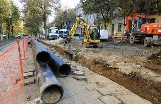 У Львівській мерії заявляють, що левова частка вартості ремонту вулиці Степана Бандери – це заміна інженерних мереж