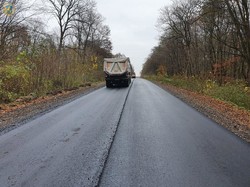На Львівщині ремонтують автомобільну дорогу Перемишляни – Плугів