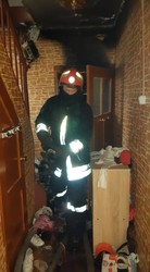 У Стрию на Львівщині вогнеборці врятували від знищення вогнем житловий будинок