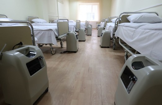У лікарнях міста Львова є 277 кисневих концентраторів і 426 точок доступу до кисню