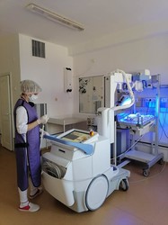 Львівська міська дитяча лікарня на Пилипа Орлика отримала пересувний комп’ютерний рентгенограф