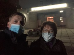 Більшість «ковідних» пацієнтів, яких евакуювали до львівської лікарні на Топольній, продовжують лікування у госпіталі в Винниках