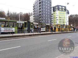 Сьогодні зранку у Львові зупинилися трамваї, які курсують на Сихів