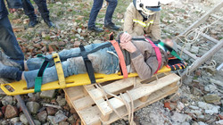 На Яворівщині рятувальники допомогли медикам рятувати чоловіка із травмою хребта