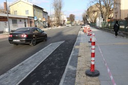 У Львові на вулиці Богдана Хмельницького завершили асфальтування ділянки від вулиці Механічної до вулиці Олійної