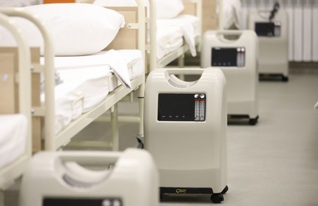 У комунальних лікарнях Львова є понад 400 кисневих концентраторів