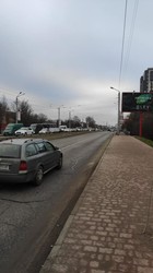Через ДТП на розі вулиць Сахарова і Княгині Ольги у Львові зупинився рух трамвая «трійки»
