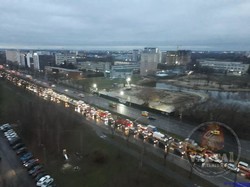 На вулицях Стрийській, Науковій та Хуторівці у Львові сьогодні зранку стався транспортний колапс