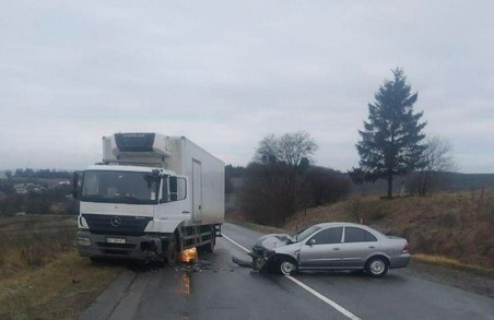 Зранку через ДТП була заблокована автотраса Львів – Івано-Франківськ