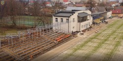 У Самборі на Львівщині завершують реконструкцію стадіону імені Лева Броварського