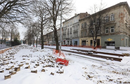 Під час реконструкції вулиці Степана Бандери у Львові відновлять живлення трамвайної лінії