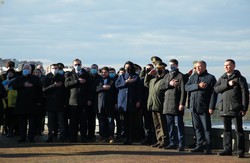 У День Соборності України керівництво та громадськість Львова і Львіщин вшанували пам’ять героїв на Личаківському цвинтарі