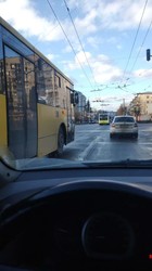 У Львові через обрив контактної мережі зупинилися тролейбуси