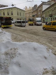 У Львові через ДТП призупинився рух трамвая на Сихів
