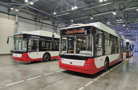 Луцьк уже отримав 10 нових тролейбусів, які купили за кошти кредиту Європейського інвестбанку