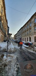 У Львові сьогодні зранку перекривали вулицю Медову