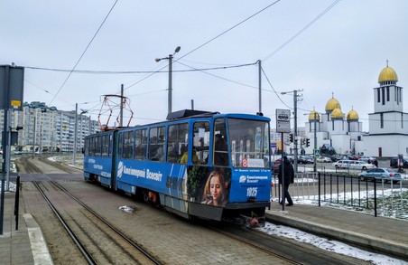 У Львові «трамваї на Сихів» курсують тільки до зупинки «Центр Довженка»