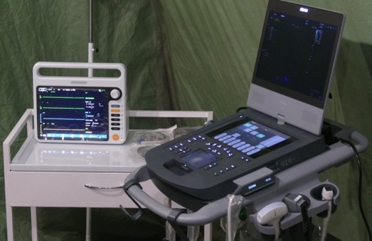 Мобільний «ковідний» госпіталь уже приймає перших пацієнтів
