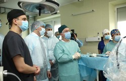 Максим Степанов у Львові відвідав лікарню швидкої медичної допомоги на вулиці Миколайчука
