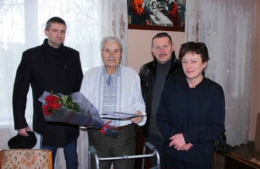 На Львівщині станичний ОУН-УПА Тарас Куликовець святкує 90-літній ювілей