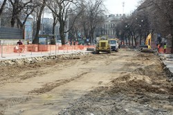 Ділянку вулиці Степана Бандери у Львові обіцяють відкрити для проїзду до липня
