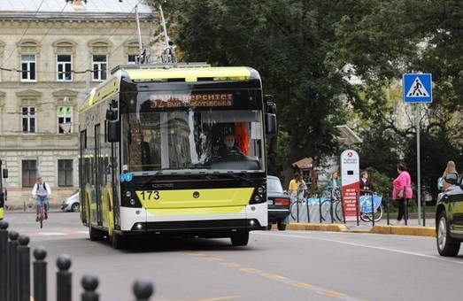 У Львові відсьогодні змінюється траса тролейбусного маршруту №30