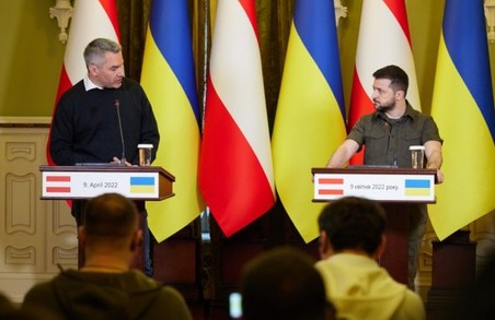 Президент України зустрівся із канцленром Австрії