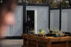 У Львові учора відкрили перше модульне містечко для вимушених переселенців (ФОТО)