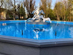 У Львові в Стрийському парку відновив роботу фонтан "Івасик-телесик"