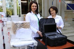 Львівська лікарня отримала медичне обладнання та медикаменти від талійського гуманітарного фонду «Hope Onlus»