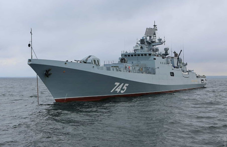 Українські військові підбили російський фрегат "Адмірал Макаров"