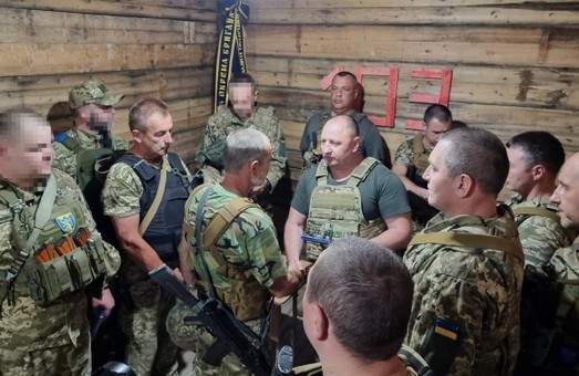 Бійці Львівської тероборони отримали нагороди від Головнокомандувача ЗСУ