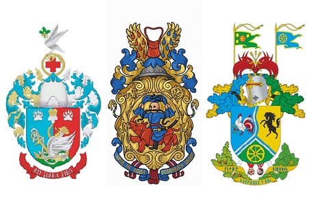 Геральдисти України: Ростислав Касьяненко (портфоліо родових гербів)